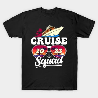 Cruise Squad 2023 Family Vacation Matching Family Group T-Shirt